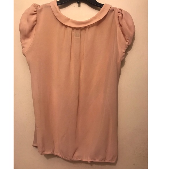 Max studio pink bubble top - Picture 2 of 8